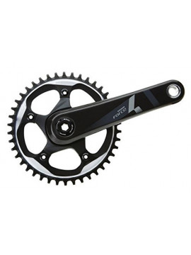 Sram Road Force1 GXP 172.5 mm with 52T X-Sync  GXP Cups Not Included  - Biela para Bicicletas, Color Negro