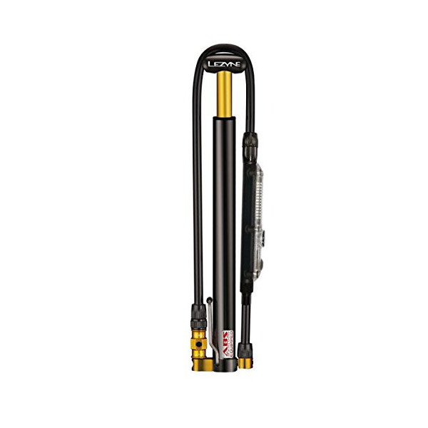 Lezyne Minibomba CNC Micro Floor Drive Digital HPG, Color Negro Brillante, 160 PSI, 30 cm, 1-MP-MFDR-V204HPDG, 30,0 cm