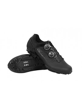 Massi MTB ERGON Black T.42, Zapatillas de Ciclismo de montaña Unisex Adulto, Negra, 42 EU