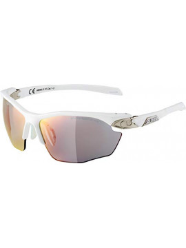 Alpina Twist Five HR QVM+ - Gafas de deporte, unisex, para adultos, color blanco mate, talla única