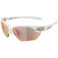 Alpina Twist Five HR S QVM+ - Gafas de deporte, unisex, para adultos, color blanco mate, talla única