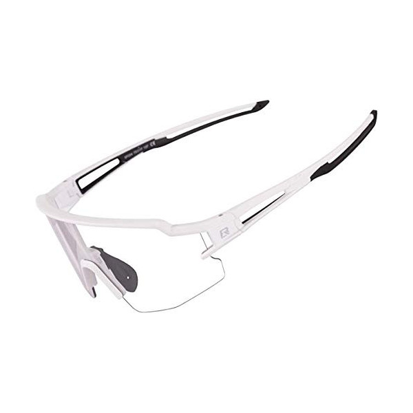 ROCKBROS Gafas de Sol Fotocromáticas Transparentes para Bicicleta Ciclismo Running Deportes al Aire Libre Protección UV400 pa
