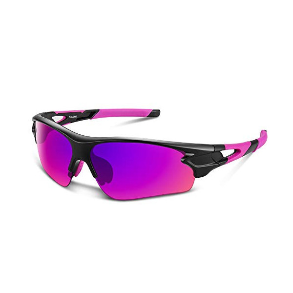 Gafas de Sol Polarizadas - Bea·CooL Gafas de Sol Deportivas Unisex Protección UV con Monturas Ligeras para Esquiando Ciclismo