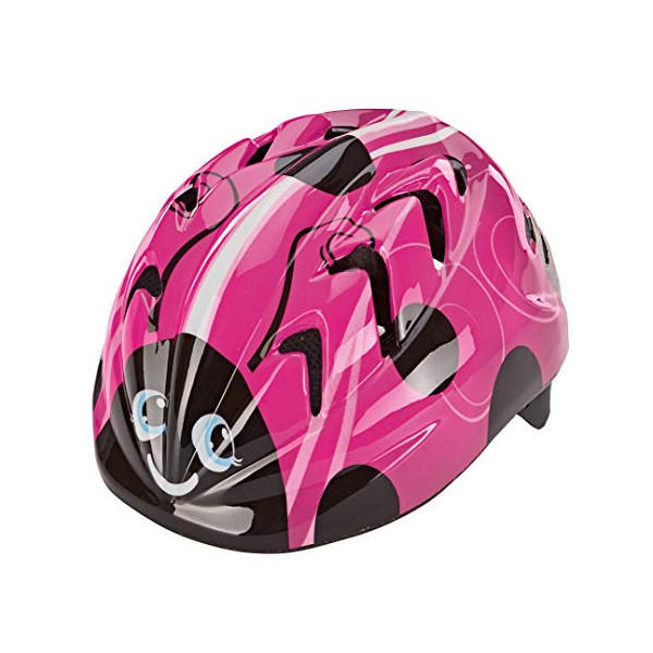 Prophete Kleinkinder-Fahrradhelm, Größe: 44-48 cm, Pink, TÜV/GS Zertifiziert Casco de Bicicleta, Unisex niños, Rosa