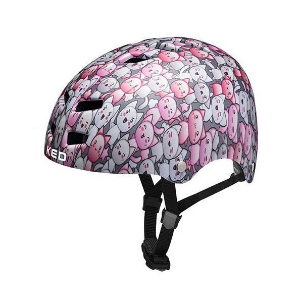 K-E-D Casco de bicicleta Control/K-Star – casco todoterreno con tecnología robusta maxSHELL Quicksafe,  S Cats 