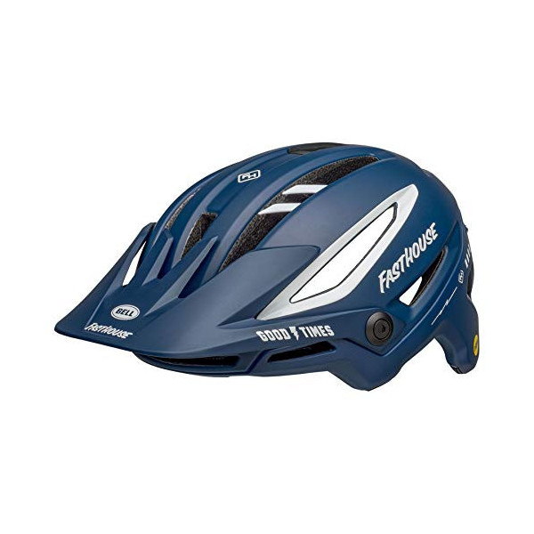 BELL Sixer MIPS Casco, Hombre, Fasthouse Matte/Gloss Blue/White, L