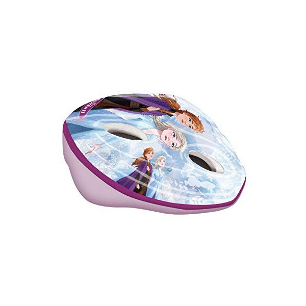 Disney II Casco de Bicicleta Easy Niño – El Secreto de Arendes Frozen 2 Casco de protección para niños, Talla Ajustable, Mult