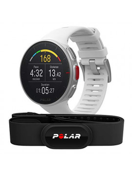 Polar Vantage V HR -Reloj premium con GPS y Frecuencia cardíaca - Sensor H10 - Multideporte y perfil de triatlón - Potencia d