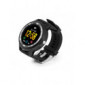 Technaxx Unisex - Adulto Smartwatch TX-SW3HR Fitness Tracker GPS Reloj Deportivo Podómetro Pulsómetro Negro M/L