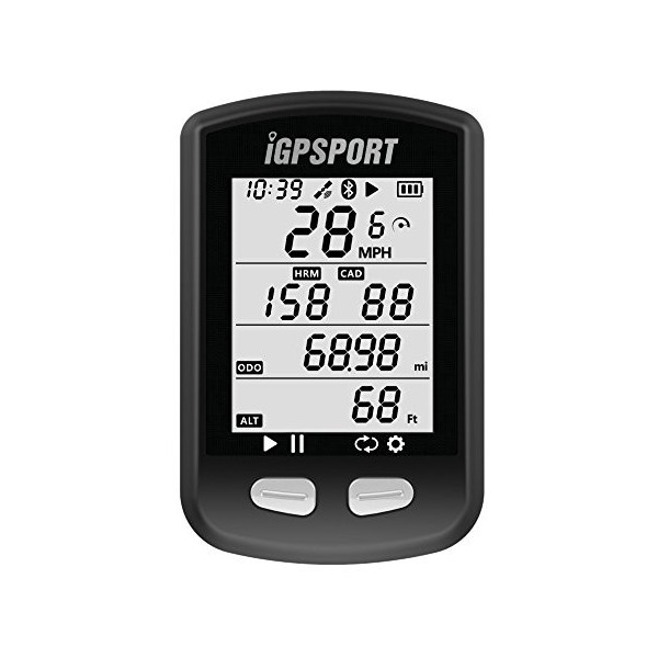 iGPSPORT Ciclocomputadores GPS Ant+ Función iGS10 Ordenador inalámbrico Bicicleta Ciclismo Cuentakilometros Bici