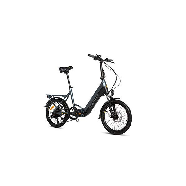 Moma Bikes Bicicleta Electrica Plegabe, Ebike 20PRO, Alu. Shimano 7v, Bat. Ion Litio integrada y extraíble de 48V 13Ah