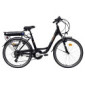 Denver E8000-26 pedaleo, Bicicleta de Ciudad con Ruedas de 26 Pulgadas y Horquilla amortiguada, Cambio Shimano de 7 velocidad