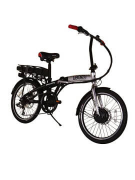 Swifty Liberte 20inch Folding e Bike, Unisex-Adult, Black, One Size