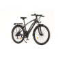 Nilox, E-Bike X7 Plus, Bicicleta de trekking con pedaleo asistido, 80 km de autonomía, hasta 25 km/h, motor de 36 V 250 W, ba