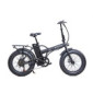 Revoe e-bike Dirt Vtc, Fat Bike Bicicleta Plegable, Negro, 20 , Shimano Shift, 25 Km / h