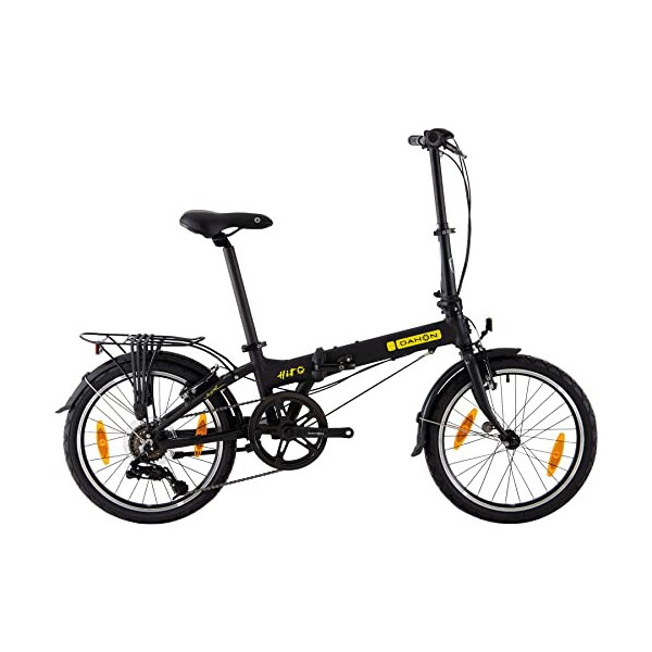 Dahon Hit Bicicleta Plegable, Deportes,Ciclismo, Negro, L: 450 mm Ll: 369 mm