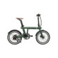 eXXite XS-Batería Std-British Green Bicicleta Eléctrica Plegable, Adultos Unisex, Compacto