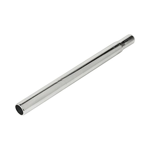 GENERICO Long Steel Tija de sillín, Unisex, Cromado, 25 x 330 mm