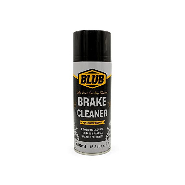 BLUB Brake Cleaner 450ml | Limpiador Discos Freno Bicicleta | Limpia Frenos de Disco Bicicleta, Mantenimiento Bici | Accesori