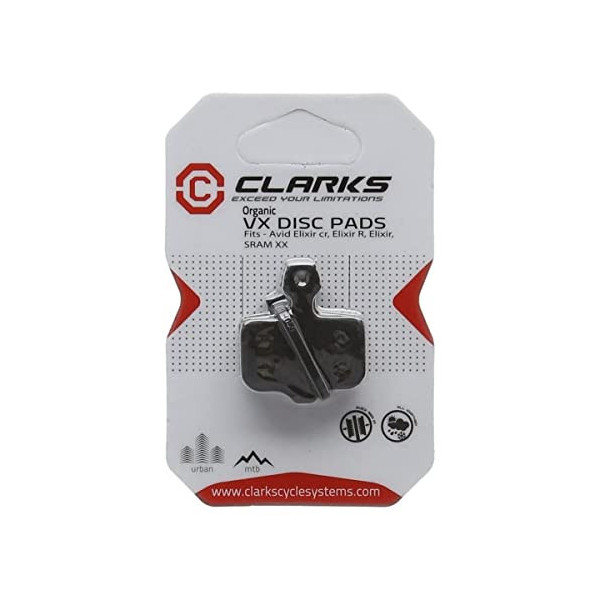 Clarks VX841C - Pastilla de freno, color negro