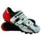 LUCK Zapatillas de Ciclismo Extreme 3.0 MTB,con Suela de Carbono y Triple Tira de Velcro de sujeción ademas de Puntera de Ref