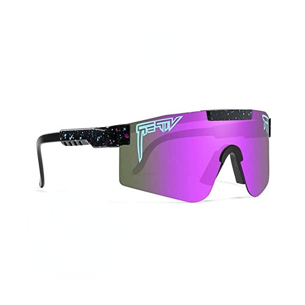 Juliyeh Gafas de sol polarizadas para deportes al aire libre gafas de seguridad gafas de bicicleta gafas de sol Pit VIP E