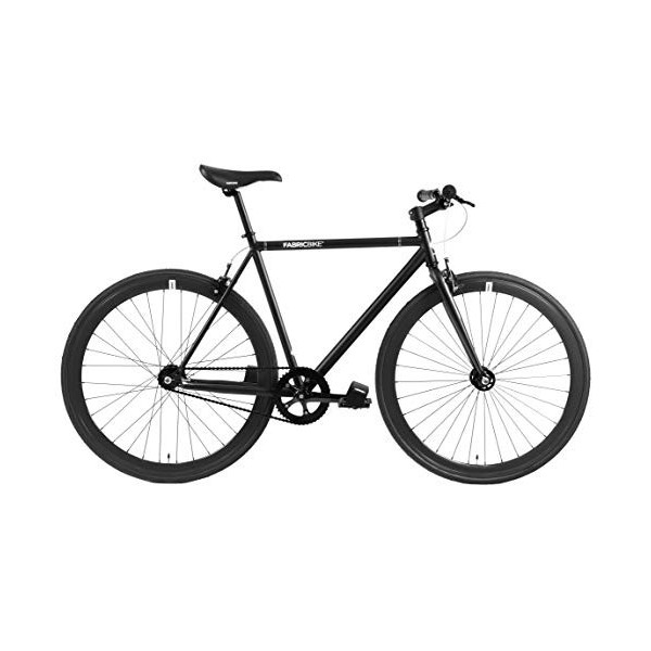 FabricBike Original Bicicleta Fixie, Adultos Unisex, Fully Matte Black, M-53cm