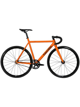 FabricBike Light Pro Bicicleta Fixie, Adultos Unisex, Army Orange, M-54cm