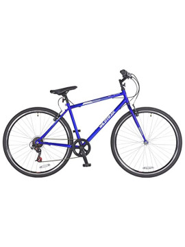 Wildtrak - Bicicleta de Trekking, Adulto, 700C, 6 Velocidades - Azul