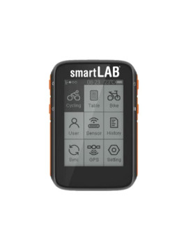 smartLAB bike1 Ciclocomputador GPS con Ant+ y Bluetooth para Ciclismo | Gran Pantalla LCD de 2,4 Pulgadas | Ciclocomputador c