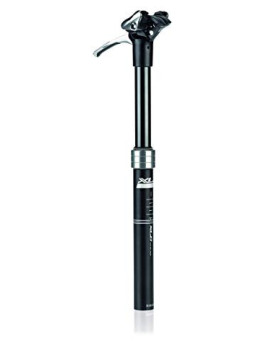 Xlc Sp-t09 Unisex-Adulto SP-T09-Tija telescópica de sillín Negro 390 mm