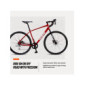 Mongoose Define Gravel Bike, Unisex, Rojo, 19-Inch Frame