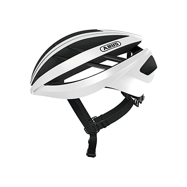 ABUS Aventor - Casco de bicicleta muy bien ventilado para ciclismo deportivo profesional - Unisex, para hombre y mujer - Blan