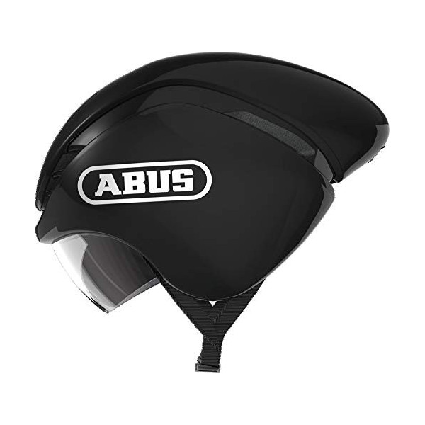 ABUS GameChanger TT - Casco de ciclismo contrarreloj aerodinámico con ventilación óptima - Para hombre y mujer - Negro, talla