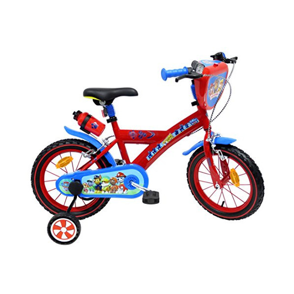 EDEN-BIKES La Patrulla Canina Bicicleta Infantil, Niños, Multicolor, 14 Pulgadas