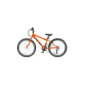 Wildtrak - Bicicleta 24 pulgadas para niños 8-10 años con frenos ajustables - Naranja