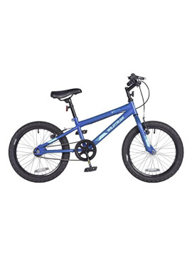 Wildtrak - Bicicleta 18 pulgadas para niños 6-8 años con frenos ajustables - Azul Eléctrico