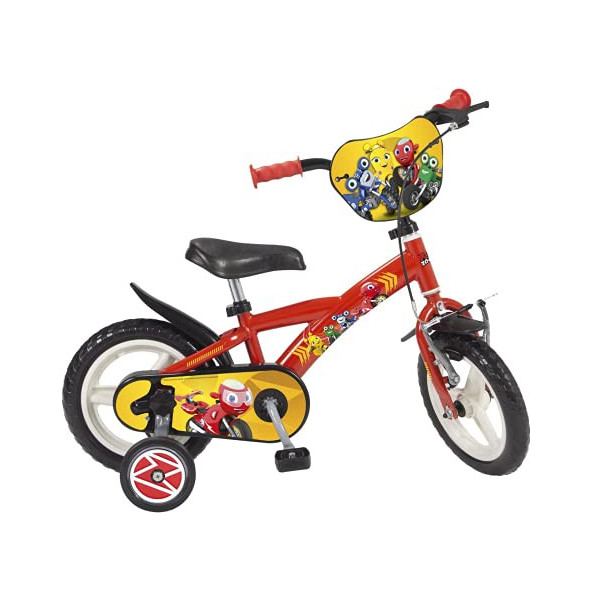 TOIMSA Bicicleta 12" EN71 Ricky Zoom Infantil, Niños, Rojo, Pequeño