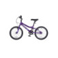 Wildtrak - Bicicleta 18 pulgadas para niños 6-8 años con frenos ajustables - Morada