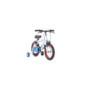 Wildtrak - Bicicleta 14 pulgadas para niños de 3 a 5 años con ruedines con ruedines - Blanca y Azul