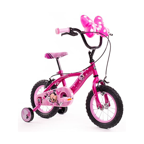 Huffy Disney Minnie Mouse-Bicicleta de 12 Pulgadas, Niñas, Rosa, S