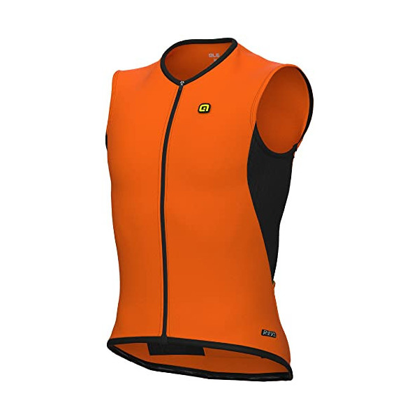 Alé Cycling R-ev1 Clima Protection Thermo Chaleco, Fluo Orange, XXL para Hombre
