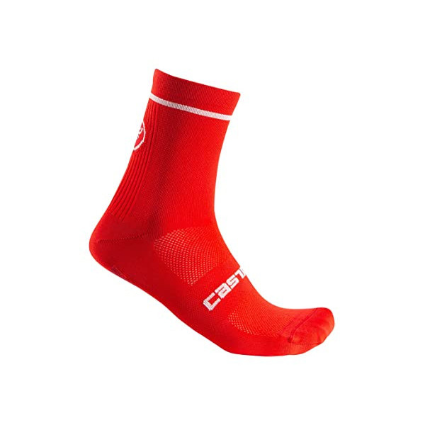 castelli ENTRATA 13 Sock Socks, Mens, Red, S-M