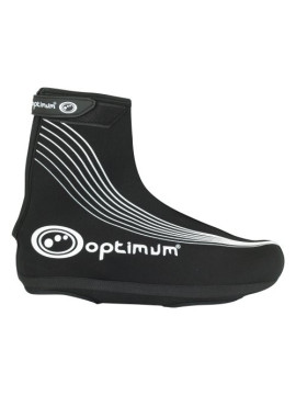 OPTIMUM - Cubrezapatillas de Neopreno para Ciclismo Negro Negro Talla:Small
