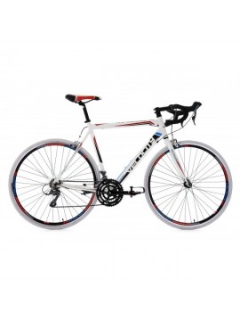 KS Cycling Hombre Rennrad Velocity RH 59 cm para Bicicleta, color blanco, 28