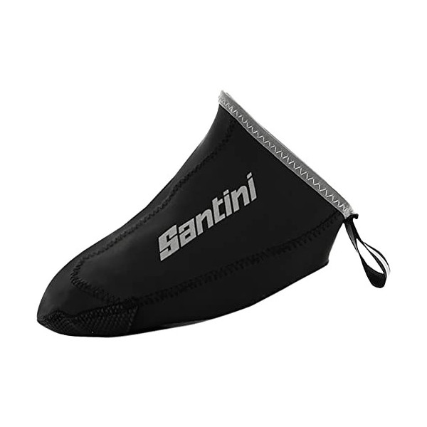 Santini Vega Xtreme-PUNTALE Scarpa Cubrezapatillas, Adultos Unisex, NE  Negro , XL