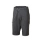 Altura Esker Trail - Pantalones cortos repelentes al agua para bicicleta de montaña para hombre, color negro, talla L