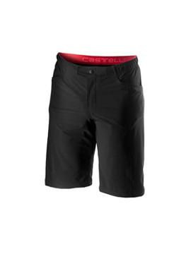 castelli Unlimited Baggy Short Shorts, Mens, Black White, S