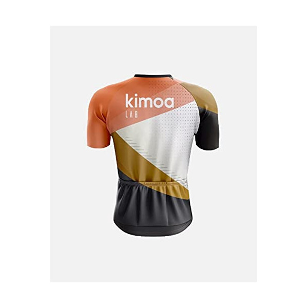 KIMOA - Maillot Ciclismo, Adultos Unisex, Estándar, gráfica Multicolor, L