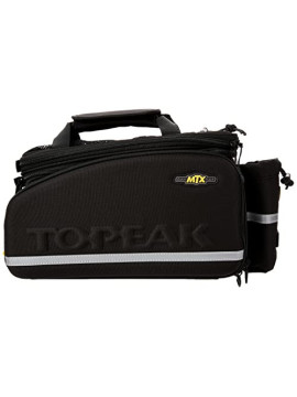TOPEAK MTX Trunk Bag Dxp with Rigid Molded Panels Alforja, Sin género, Black, Talla Única